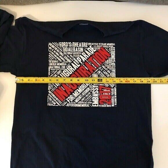 3/$20 2017 Presidential Inauguration Parade Adult Medium Long Sleeve T-Shirt - Picture 7 of 8